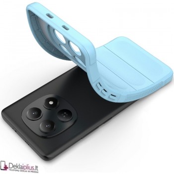 Magic Shield guminis dėklas - šviesiai mėlynas (Xiaomi Redmi Note 15 5G/4G/Poco M8 5G)